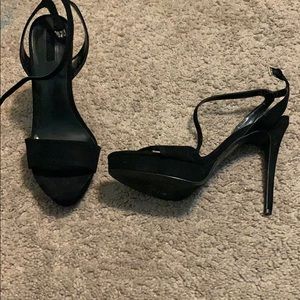 Black heels